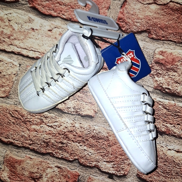 K,Swiss Crib Shoe Soft Bottom Baby Shoes - Sneakers and First Walking - Picture 12 of 13